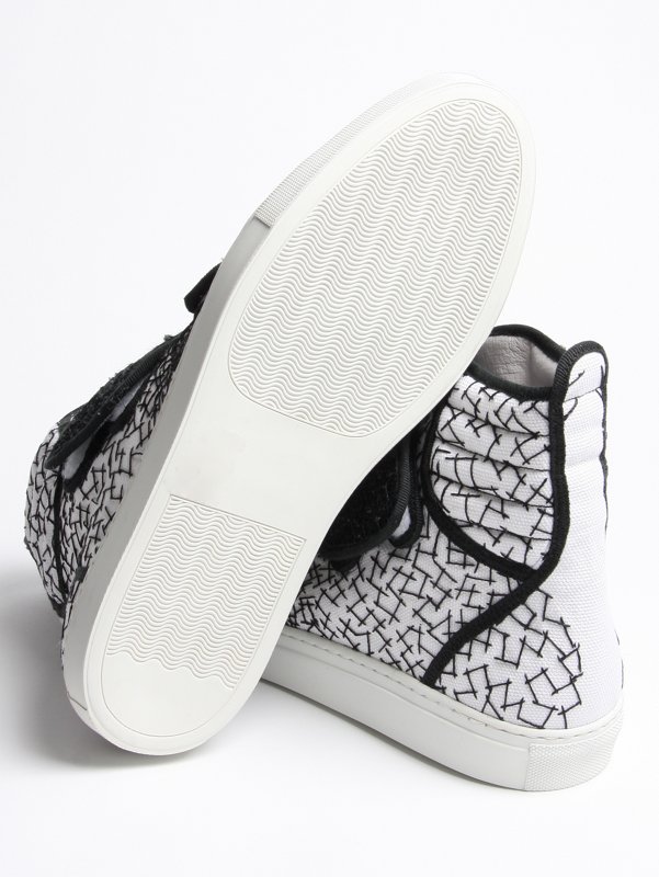 Raf Simons Cross Stitch Military Trainer
