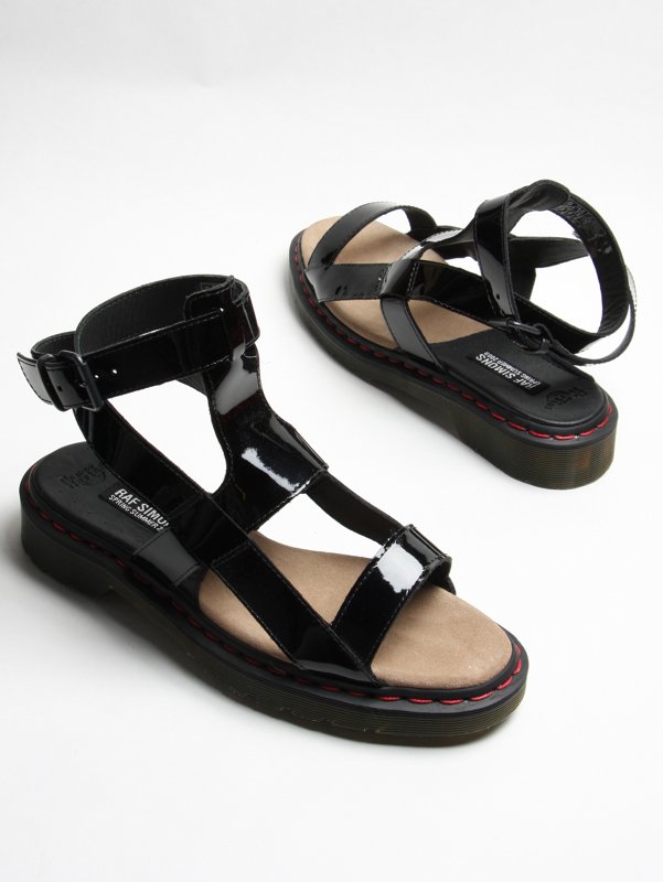 Raf Simons & Dr Martens Classic Patent Sandal