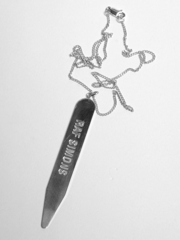 RAF SIMONS Shirt Bone Necklace
