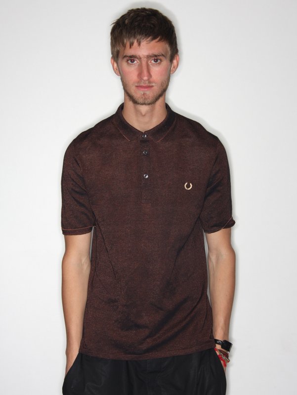 Raf Simons & Fred Perry Metal Polo-Shirt
