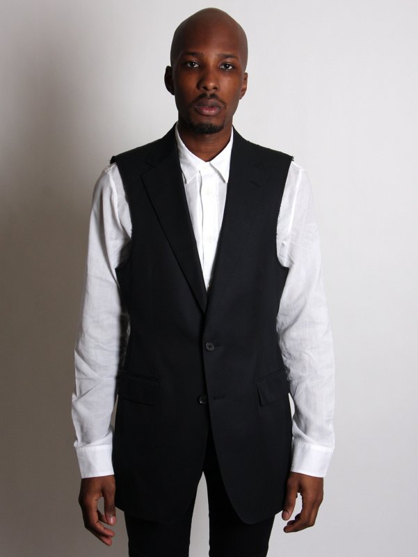 Raf Simons Woven Sleeveless Jacket