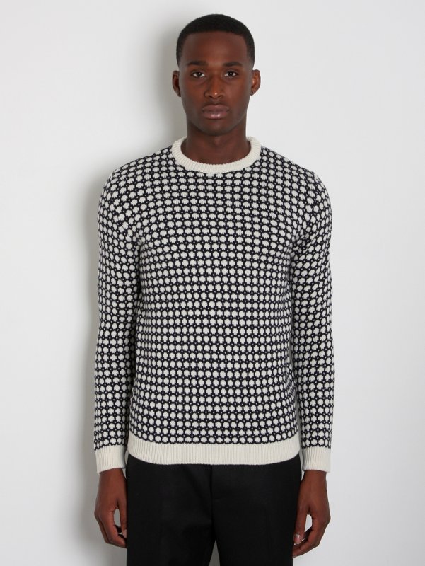 Raf Simons Men's Merino Fair Isle Jumper