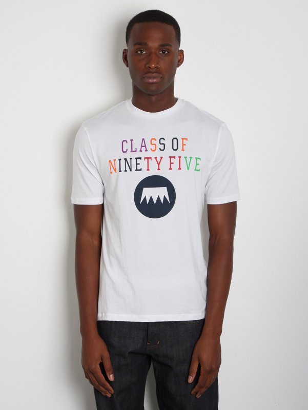 Raf Simons 1995 Men's Roundneck American Printed T-Shirt