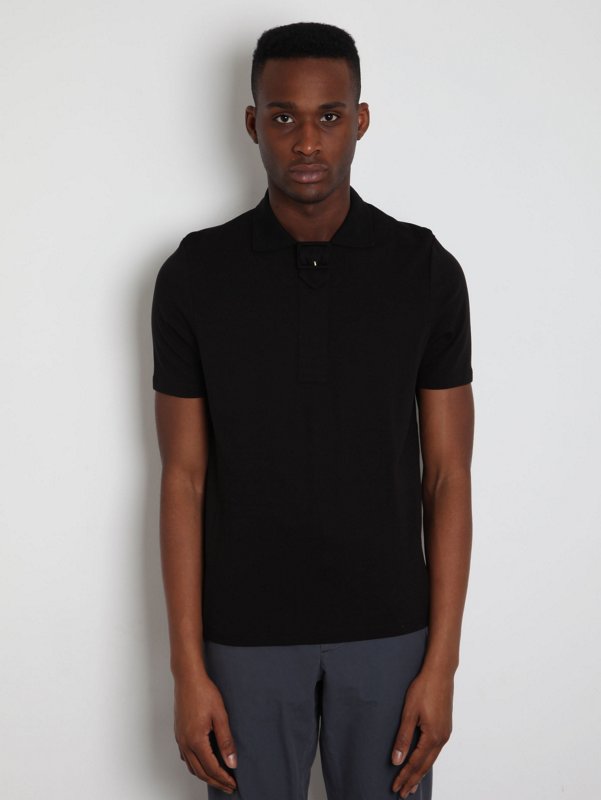 Raf Simons Men's Buckled Polo Shirt