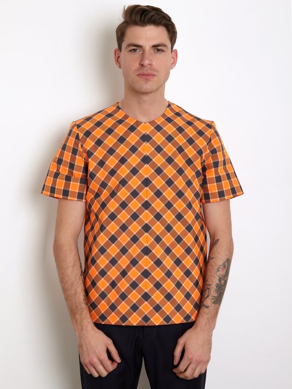 Raf Simons Men's Check T-Shirt
