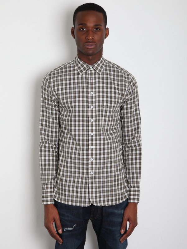 Rag & Bone Men's 3/4 Placket Shirt