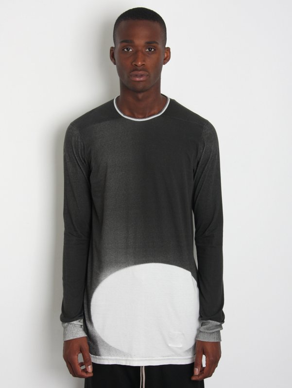 Rick Owens DRKSHDW Long-Sleeved Fade T-Shirt