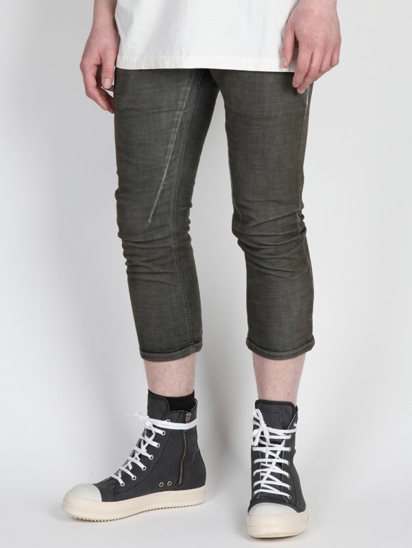 Rick Owens DRKSHDW Men's Detroit Cropped Jean