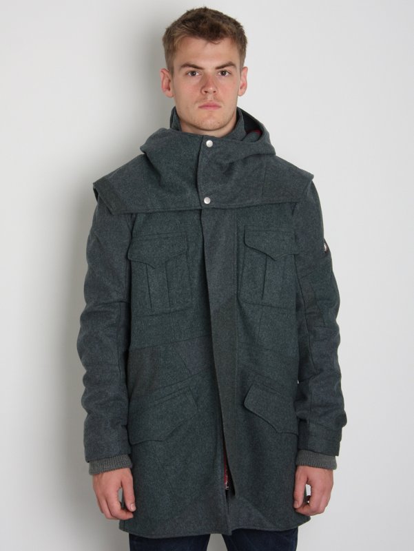 Remade in Switzerland by Christopher Raeburn Captains Coat