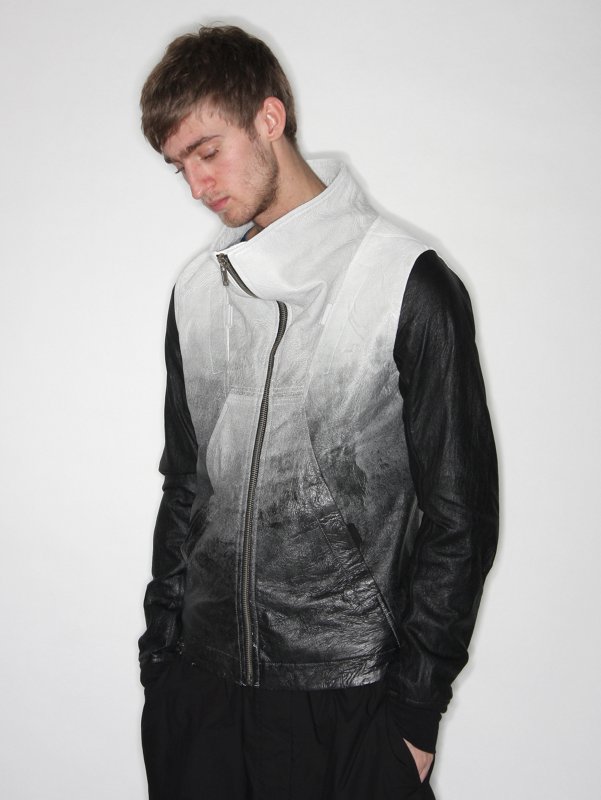RICK OWENS Funnell Leather Jacket