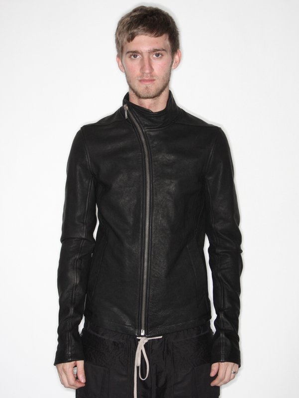 Rick Owens Asymetric Leather Jacket