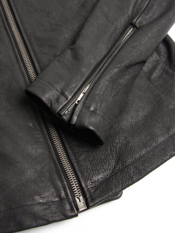 Rick Owens Asymetric Leather Jacket