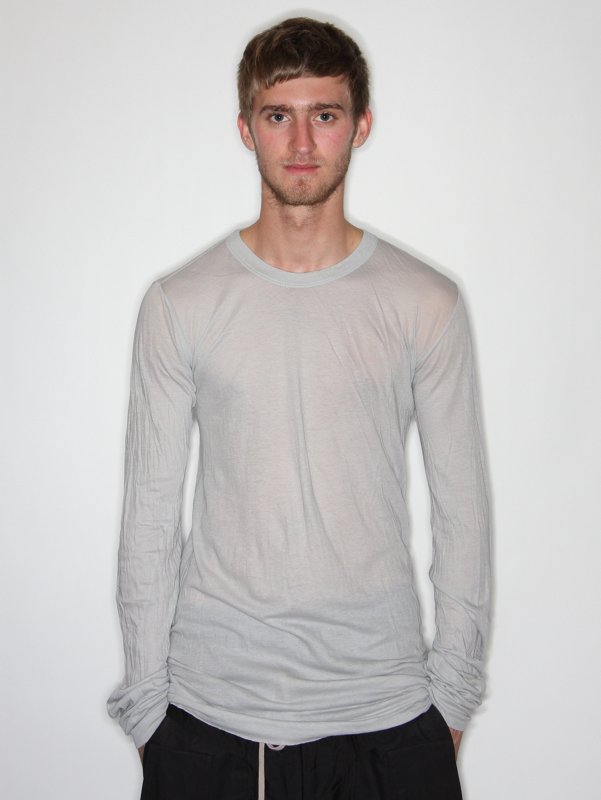 Rick Owens Mens Single Long Sleeved T-shirt