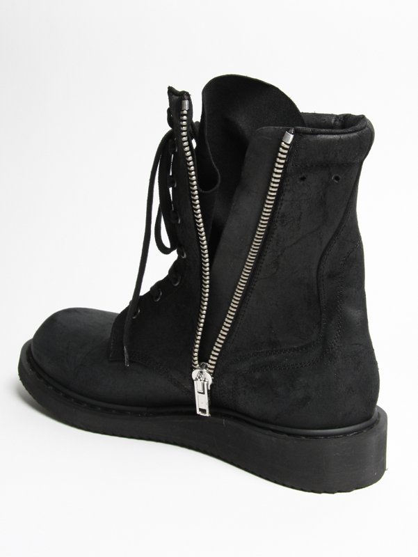 Rick Owens Lace Up Boot