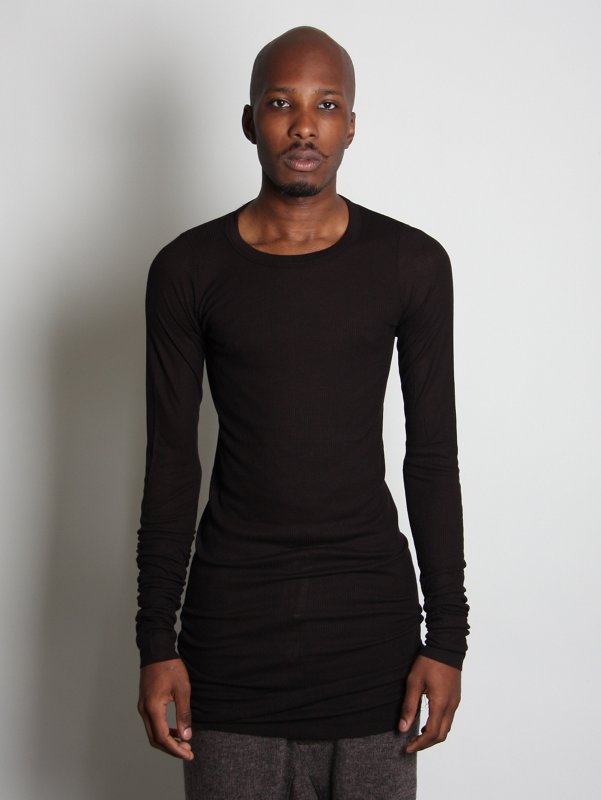 Long Sleeve Ribbed T-Shirt