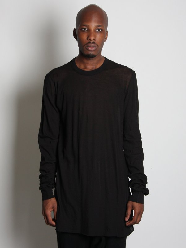 Long Sleeve Semi-sheer T-Shirt