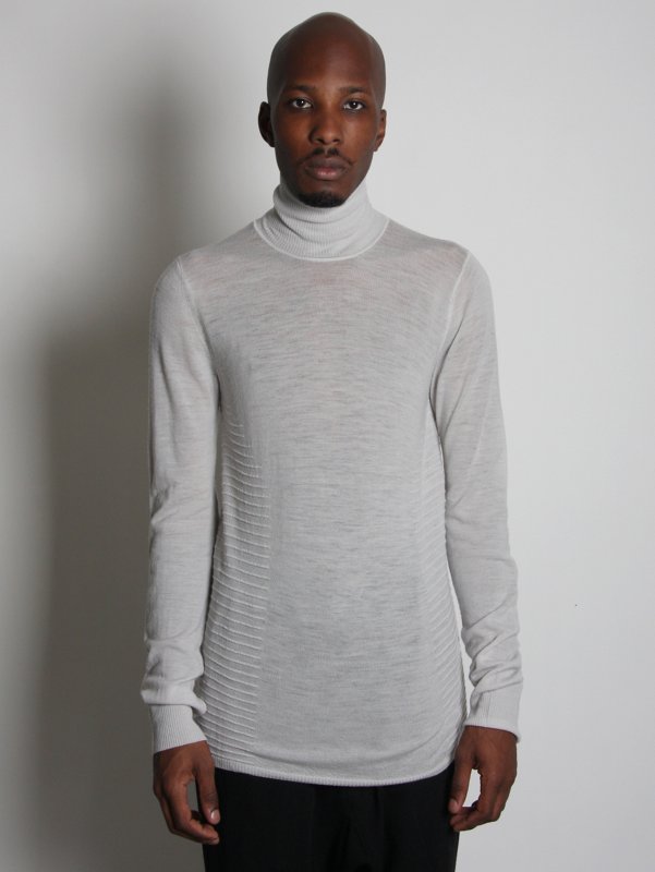 Rick Owens Roll Neck Merino Knit