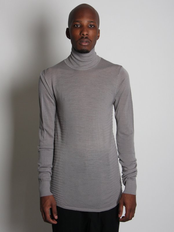 Rick Owens Roll Neck Merino Knit