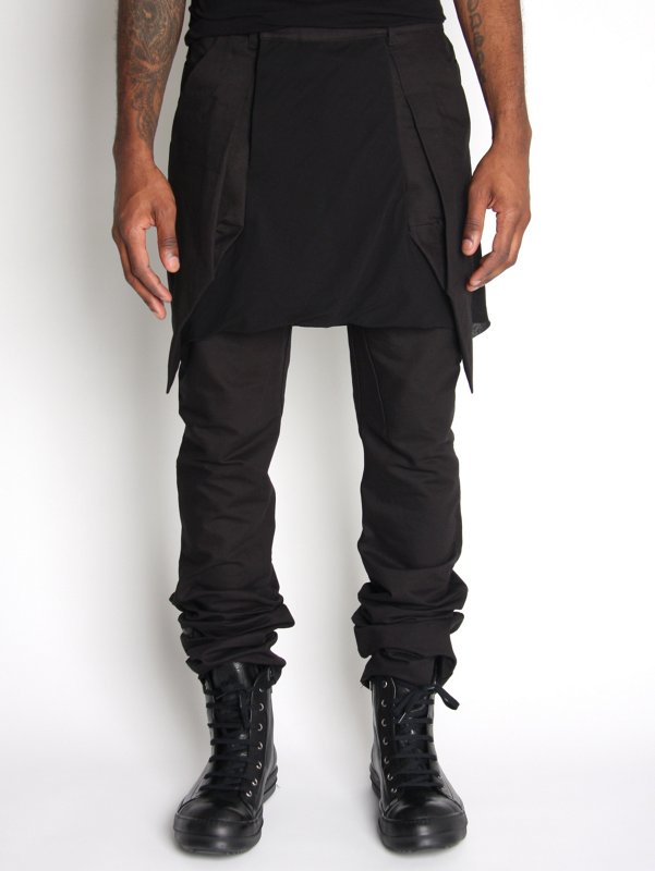 Rick Owens Anthem Men's Skirted Trousers 