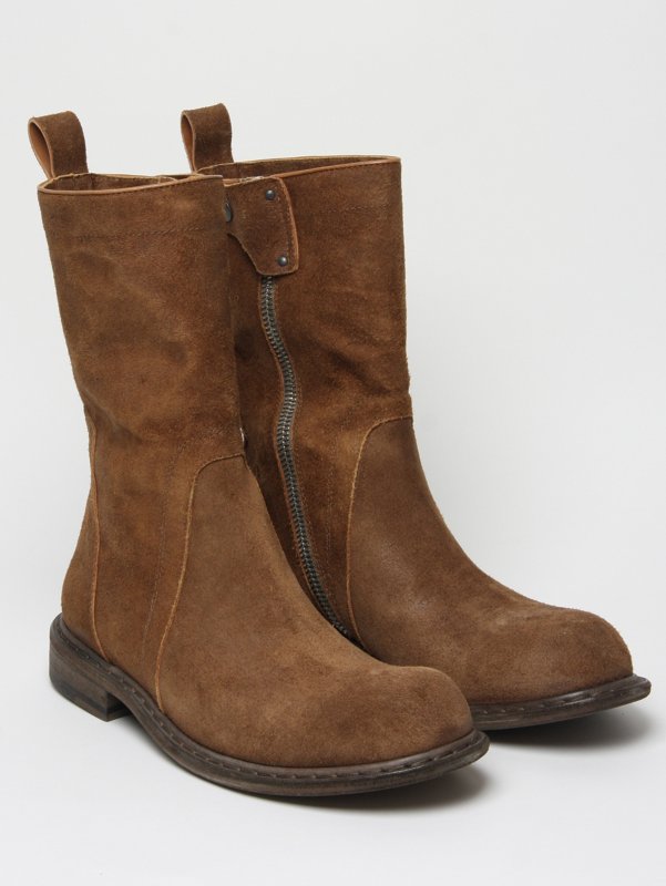 Rick Owens Men's Leather Soled Boot