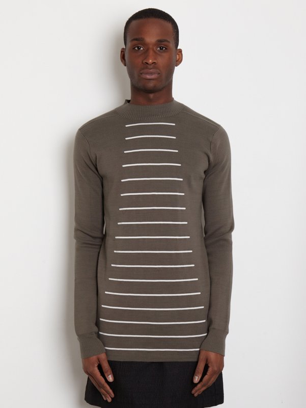 Rick Owens Men's Light Volume Long Sleeve Knit