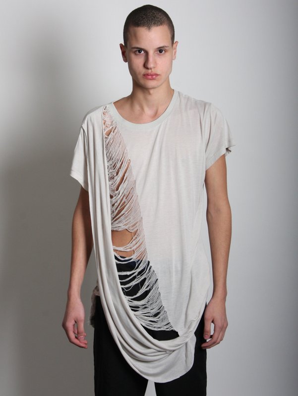 Rochambeau Deconstructed Drape T-Shirt