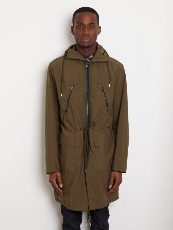 Raf Simons 1995 Men's Printed Parka