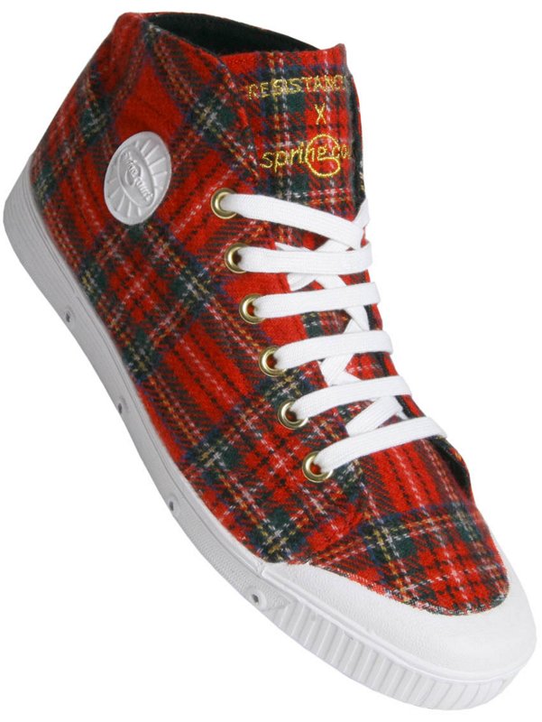 Resistance x Spring Court Check Sneaker