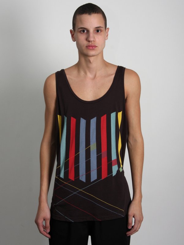 Rxmance Homeless Stripe Tank Top Vest