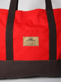 Carry All Bag with Zip: Red