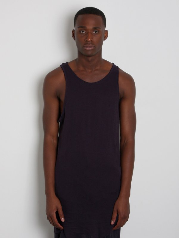 SILENT by Damir Doma Mens Tapi Double Layer Tanktop