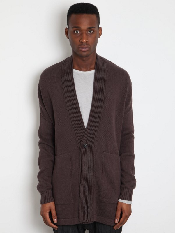 SILENT By Damir Doma Men's Kappar High Neck Cardigan