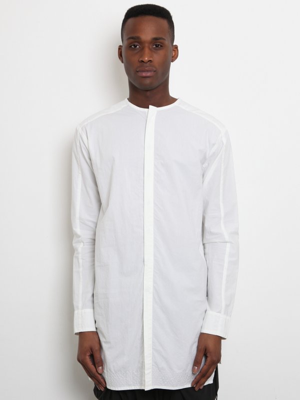 SILENT By Damir Doma Men's Sadab Collarless Shirt