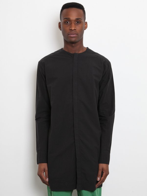 SILENT By Damir Doma Men's Sadab Collarless Shirt