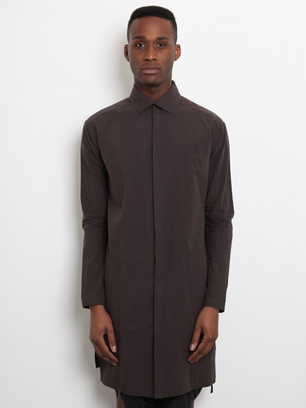 SILENT By Damir Doma Men's Saouve High Collar Shirt