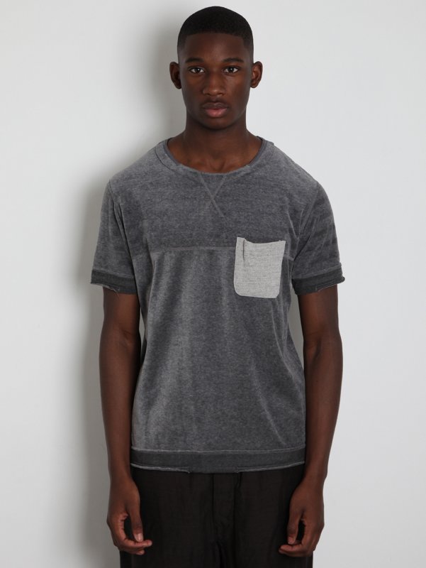 The Soloist Mens Crew Neck Pocket T-Shirt