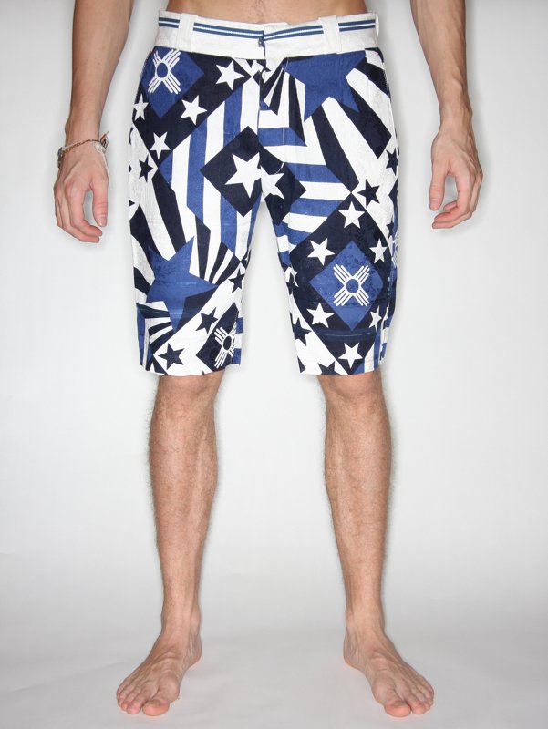 Der Sammler Solo Printed Shorts