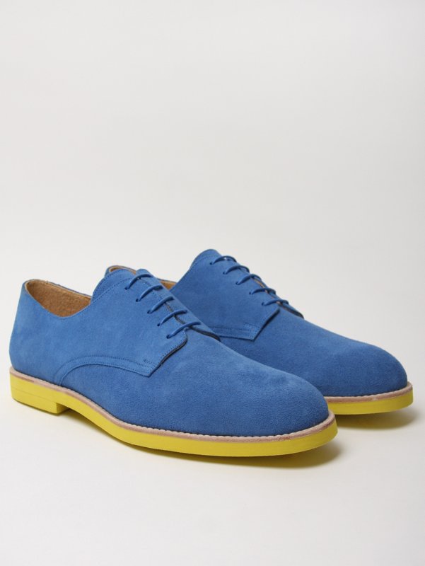T & F Slack Capri Suede Derby