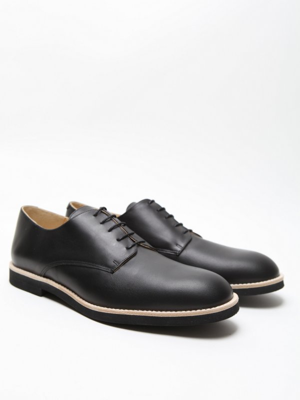 T & F Slack Men's Traditional Derby Shoe with Micro Sole