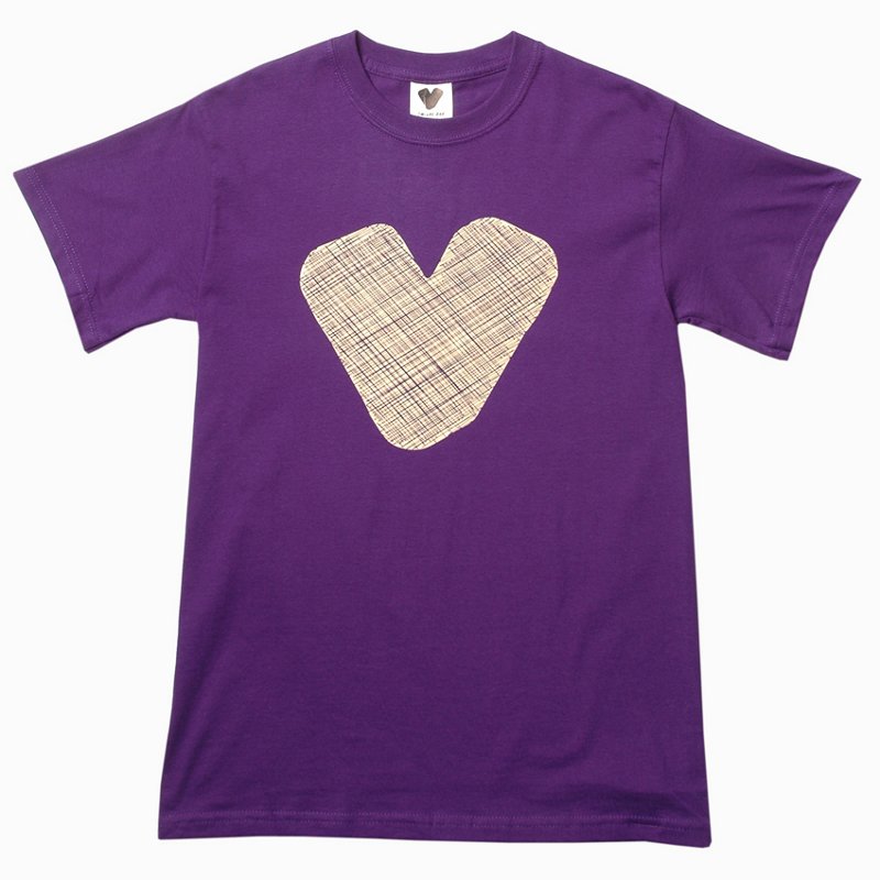 TWELVE BAR  Etched Heart T-Shirt