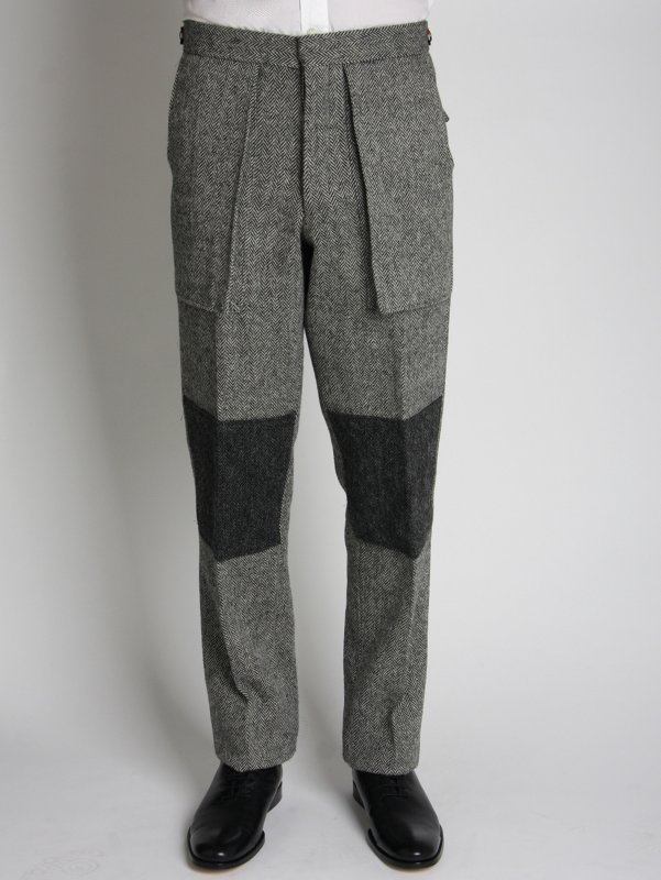 Thom Browne Knee Patch Norfolk Herringbone Trouser