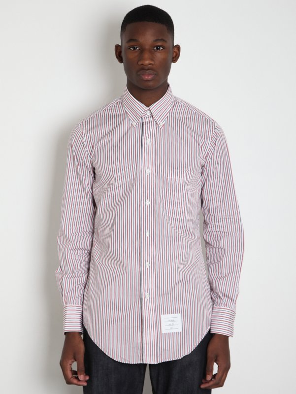 Thom Browne Men's Stripe Shirt