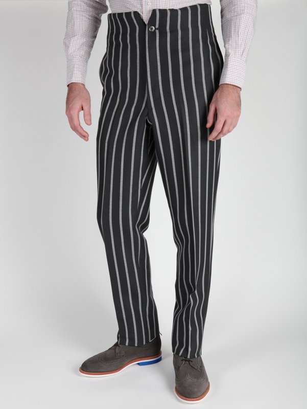 Thom Browne Men's High Waist Hollywood Backstrap Trouser