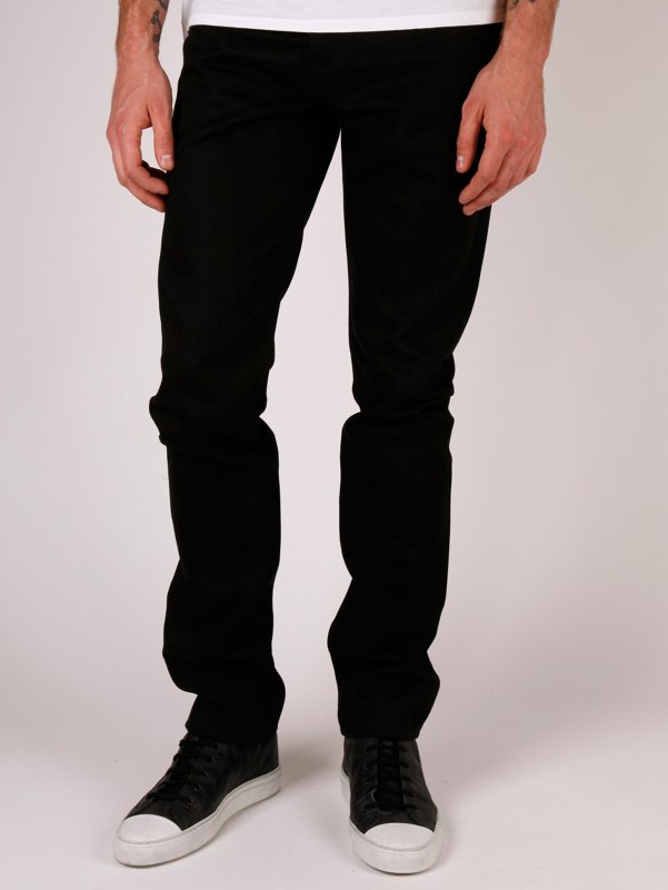 Thvm Atelier Men's Night Tapered Raw Jeans