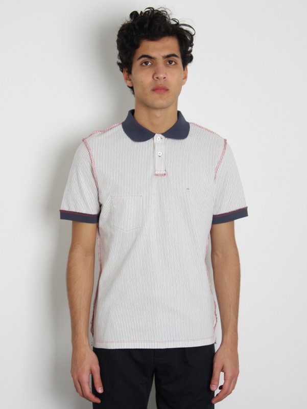 This Is Not A Polo Shirt Baseball Pinstripe Polo Shirt