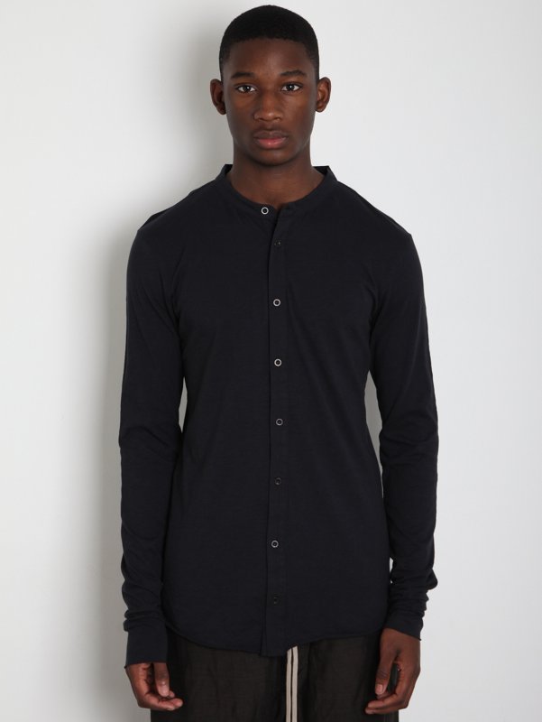 Thom Krom Men's Long-Sleeve Henley Shirt