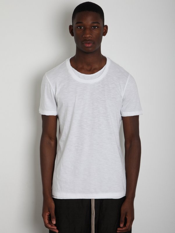 Mens Double Necked T-shirt