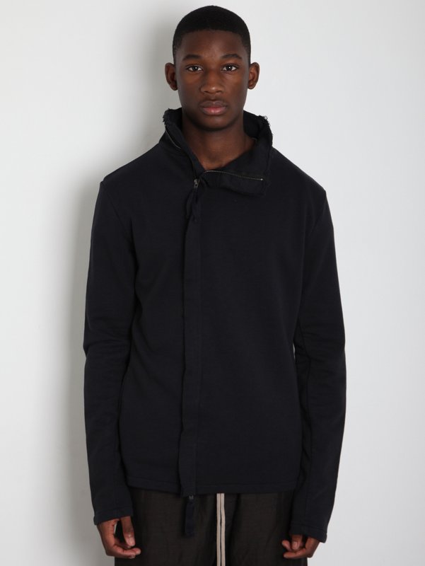 Thom Krom Men's Asymmetric High Neck Zipped Sweatshirt