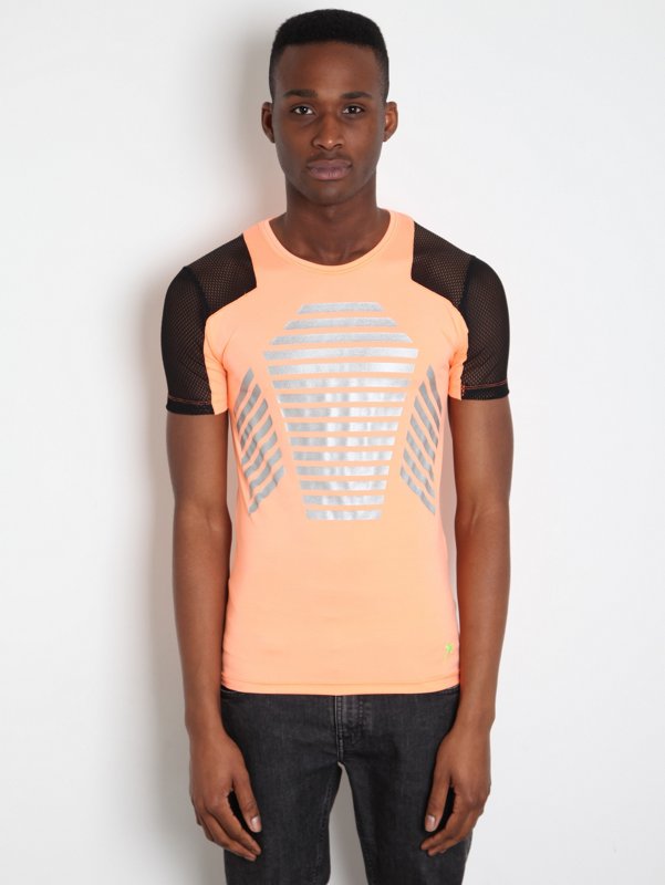 Mugler Men's Jacquard T-Shirt