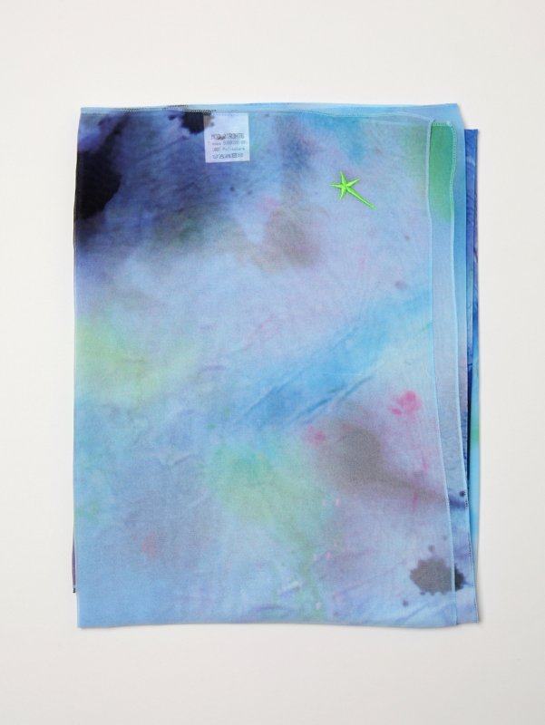 Mugler Men's All Over Print Scarf